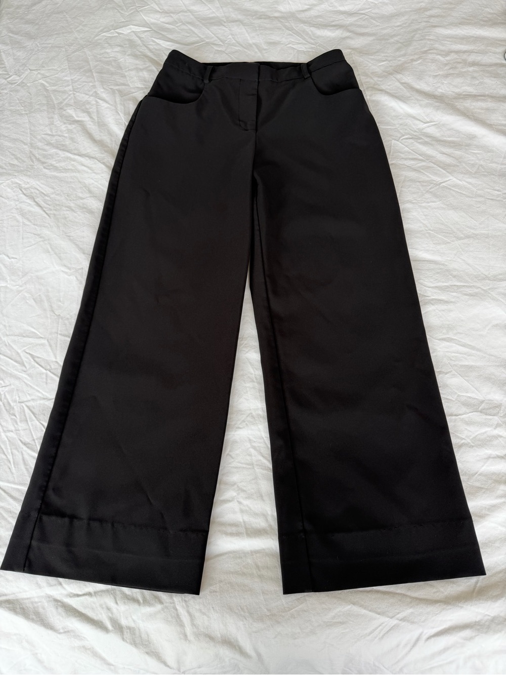Vince Camuto Wide Leg Black Dress Pants - Picture 5 of 6